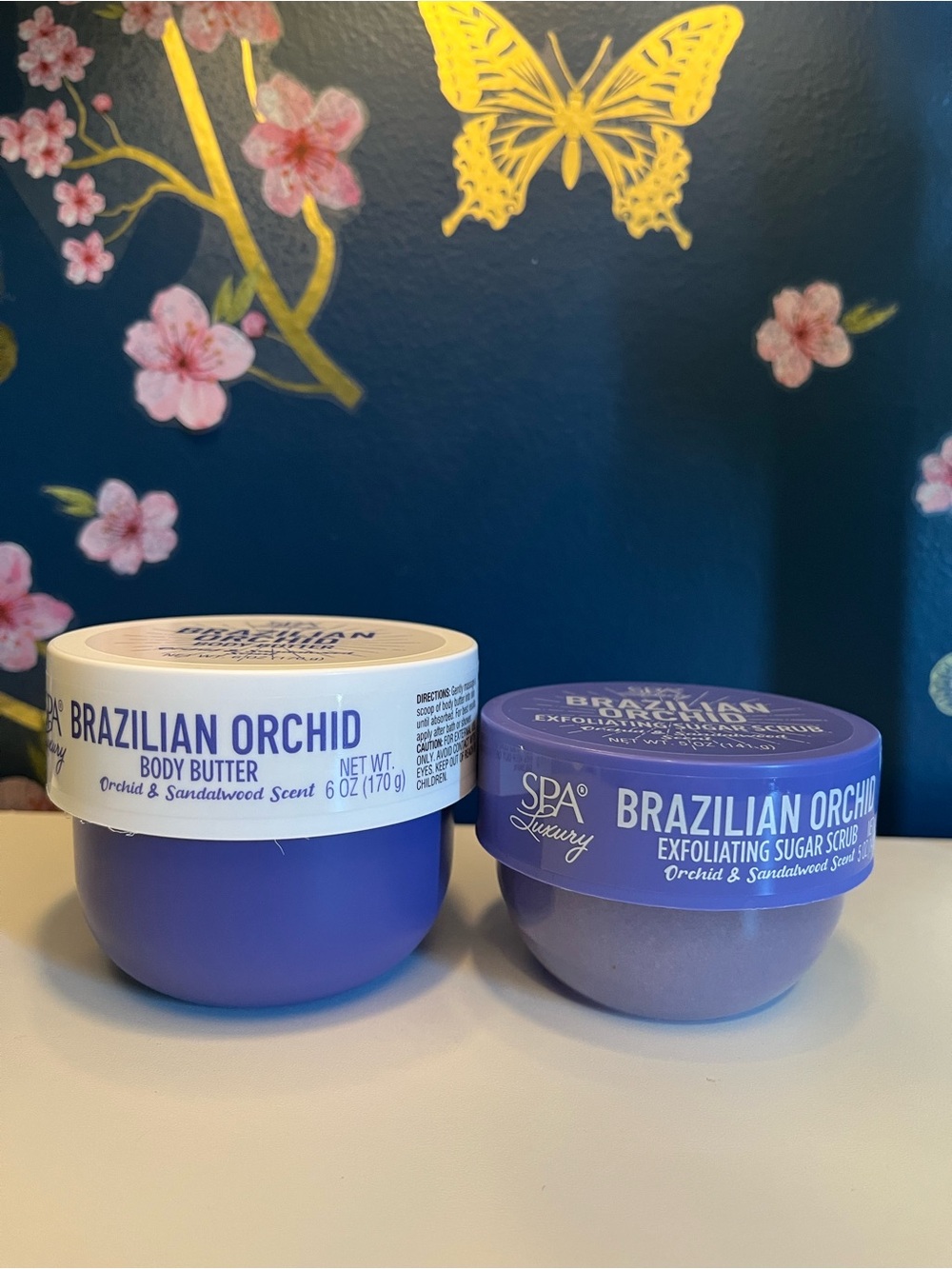 Spa Luxury Brazilian Orchid set